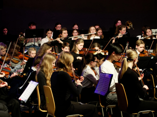 Gemeinsames Konzert mit dem Orchester aus Oslo