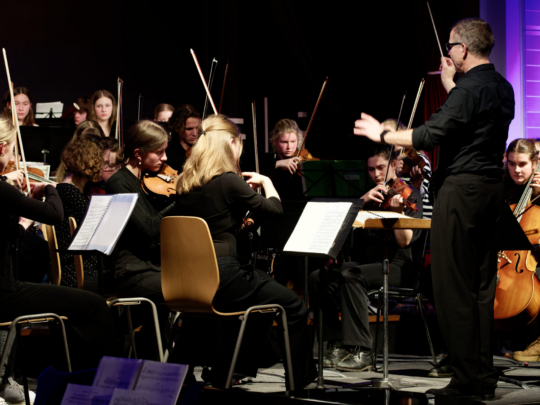 Gemeinsames Konzert mit dem Orchester aus Oslo