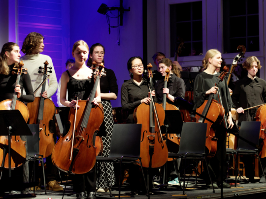 Gemeinsames Konzert mit dem Orchester aus Oslo