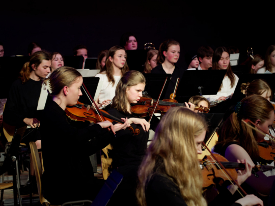 Gemeinsames Konzert mit dem Orchester aus Oslo