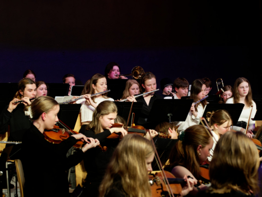 Gemeinsames Konzert mit dem Orchester aus Oslo