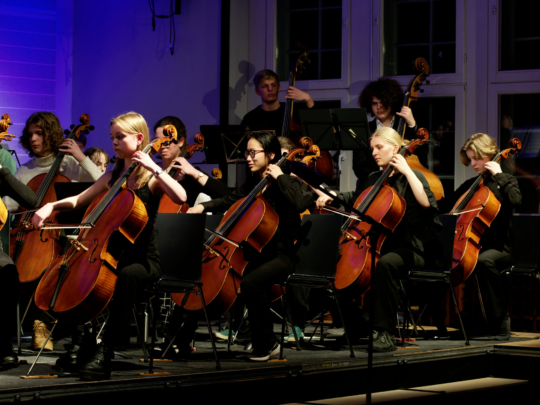 Gemeinsames Konzert mit dem Orchester aus Oslo