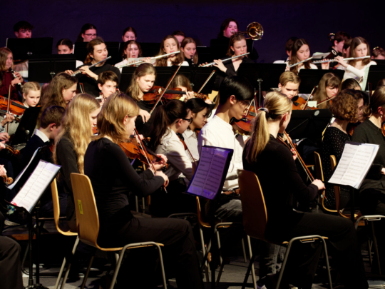 Gemeinsames Konzert mit dem Orchester aus Oslo