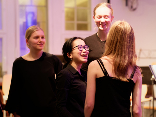 Gemeinsames Konzert mit dem Orchester aus Oslo