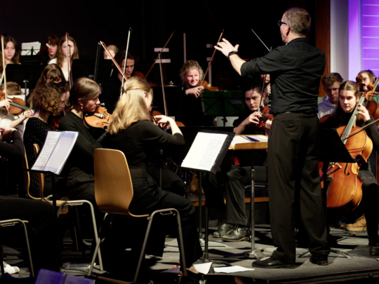 Gemeinsames Konzert mit dem Orchester aus Oslo
