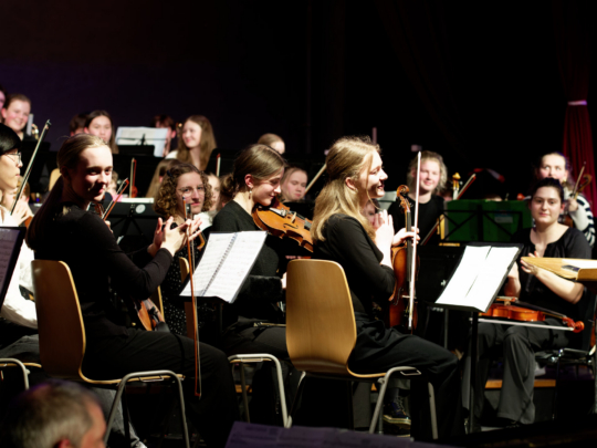 Gemeinsames Konzert mit dem Orchester aus Oslo