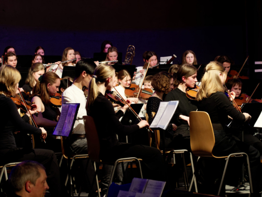 Gemeinsames Konzert mit dem Orchester aus Oslo