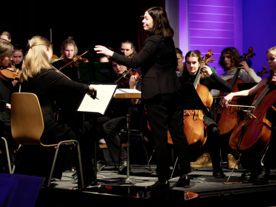 Gemeinsames Konzert mit dem Orchester aus Oslo