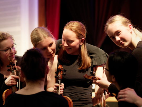 Gemeinsames Konzert mit dem Orchester aus Oslo
