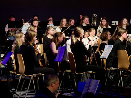 Gemeinsames Konzert mit dem Orchester aus Oslo