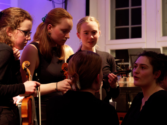 Gemeinsames Konzert mit dem Orchester aus Oslo