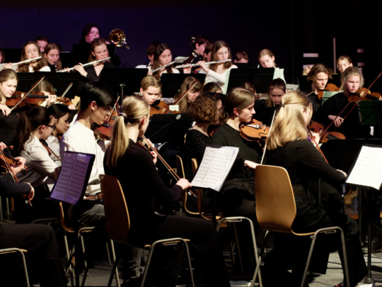 Gemeinsames Konzert mit dem Orchester aus Oslo