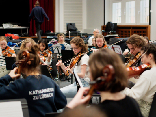 Besuch des Vestre Aker Strykeorkester aus Oslo
