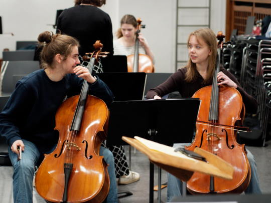 Besuch des Vestre Aker Strykeorkester aus Oslo