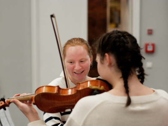 Besuch des Vestre Aker Strykeorkester aus Oslo