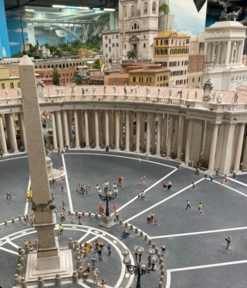 der Petersplatz im Miniaturwunderland
