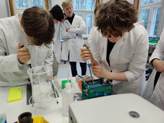 LOLA-Exkursion der Q1-Kurse 2023