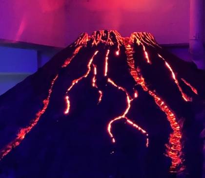 Der Vesuv bricht aus (Miniaturwunderland)