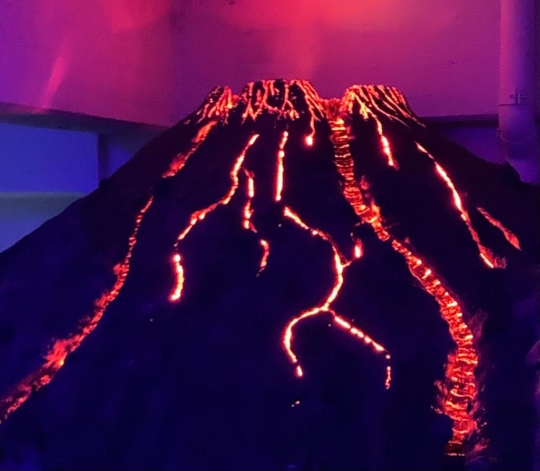 Der Vesuv bricht aus (Miniaturwunderland)