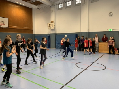 Völkerball 5. Klassen - Sport- und Spieltag 2023