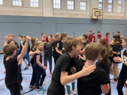 Völkerball 5. Klassen - Sport- und Spieltag 2023