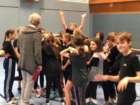 Völkerball 5. Klassen - Sport- und Spieltag 2023