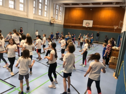 Völkerball 5. Klassen - Sport- und Spieltag 2023