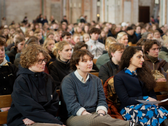 Plakettenübergabe Schule ohne Rassismus, Schule mit Courage