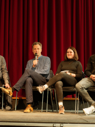 Dr. Axel Flasbarth und Judith Bach (Die Grünen)