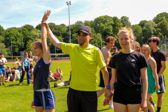 Bundesjugendspiele und Primaner Fünfkampf