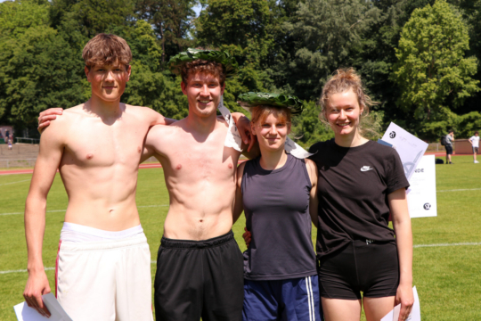 Bundesjugendspiele und Primaner Fünfkampf