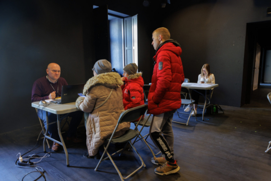 Lublin (Polen) - Beratung von Geflüchteten