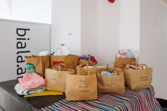 Lublin (Polen) - Hilfsgüter für Geflüchtete