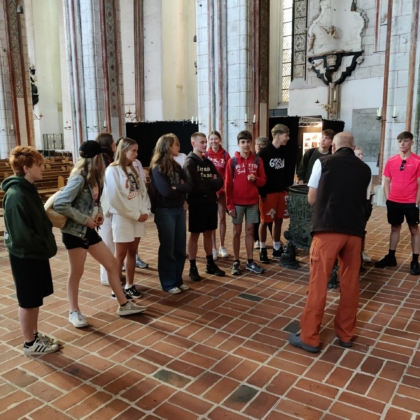 Englandaustausch - Besuch St. Marien