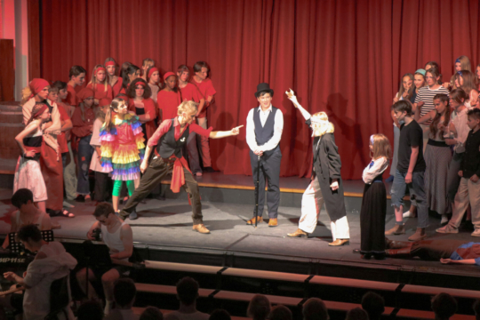 Aufführung des kleinen Musicals 2023