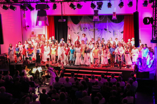 Aufführung des kleinen Musicals 2023