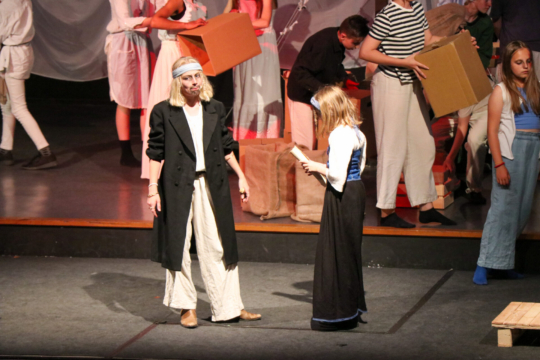 Aufführung des kleinen Musicals 2023