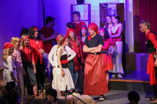 Aufführung des kleinen Musicals 2023