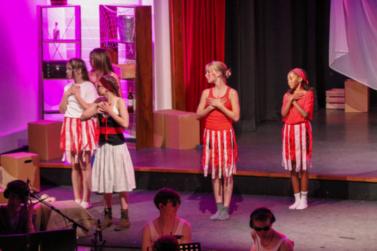 Aufführung des kleinen Musicals 2023