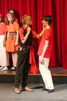 Aufführung des kleinen Musicals 2023