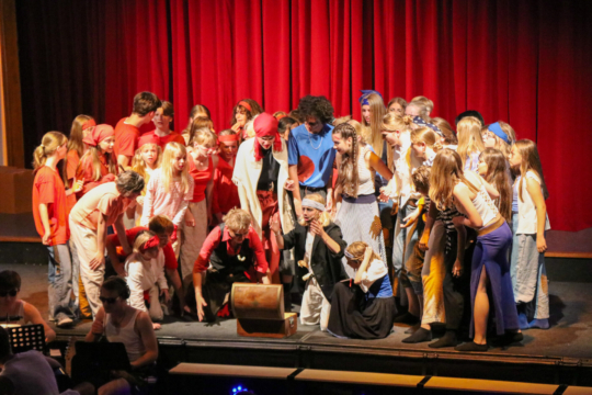 Aufführung des kleinen Musicals 2023