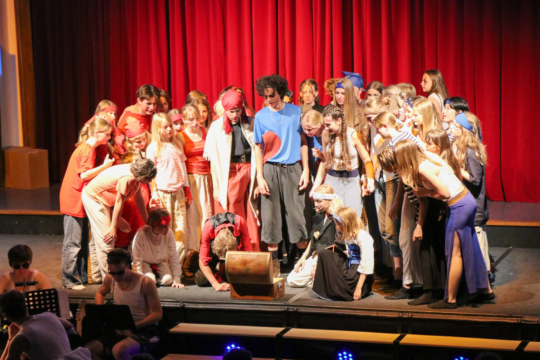 Aufführung des kleinen Musicals 2023