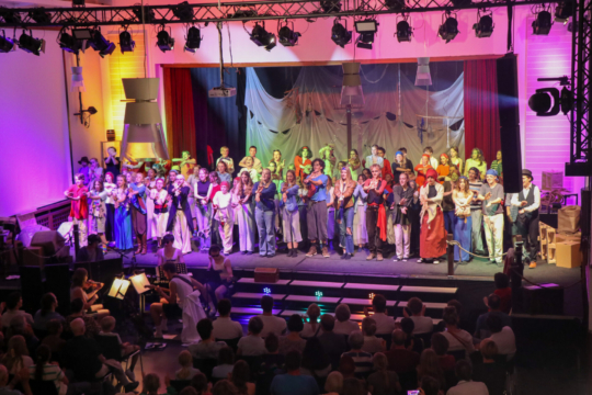 Aufführung des kleinen Musicals 2023