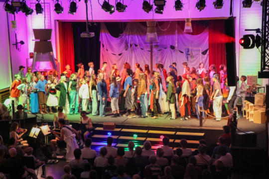 Aufführung des kleinen Musicals 2023