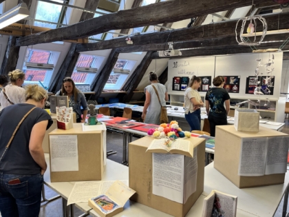 Abschlussaustellung der Kunstkurse des E-Jahrgangs 1