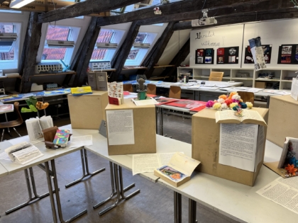 Abschlussaustellung der Kunstkurse des E-Jahrgangs 13