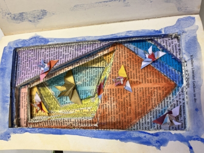 Abschlussaustellung der Kunstkurse des E-Jahrgangs 17