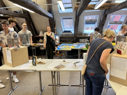 Abschlussaustellung der Kunstkurse des E-Jahrgangs 2