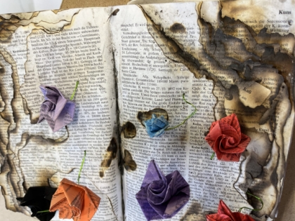 Abschlussaustellung der Kunstkurse des E-Jahrgangs 20