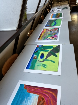 Abschlussaustellung der Kunstkurse des E-Jahrgangs 29